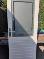 stompe deur massief, Doe-het-zelf en Verbouw, Deuren en Horren, Ophalen, Gebruikt, 80 tot 100 cm, Binnendeur