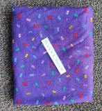 lap stof bedrukt violet, Ophalen of Verzenden, Nieuw, Katoen