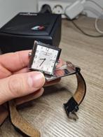 Jacques Lemans Reverso-stijl horloge – Swiss Made –, Ophalen of Verzenden, Zwart, Android