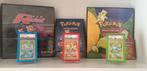 Pokemon Base The Big Three PSA7, Hobby en Vrije tijd, Verzamelkaartspellen | Pokémon, Ophalen of Verzenden, Zo goed als nieuw