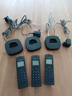 Panasonic KX-TGC313SPB Dect-Telefoon 3 handsets, Ophalen of Verzenden, Gebruikt, 3 handsets
