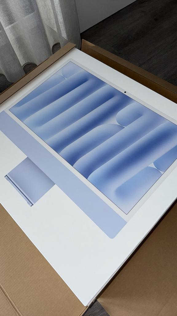 Apple iMac 24 inch M4, Computers en Software, Monitoren, Zo goed als nieuw, 60 Hz of minder, IPS, Full HD, Ophalen