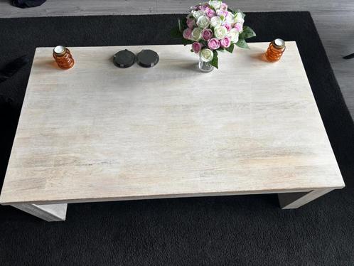 Salontafel, Huis en Inrichting, Tafels | Salontafels, Gebruikt, Minder dan 50 cm, 50 tot 100 cm, 100 tot 150 cm, Rechthoekig, Eikenhout