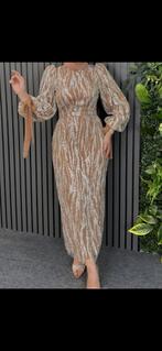 Avondjurk, Ophalen of Verzenden, Nieuw, Beige, Galajurk