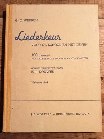 Liederkeur. Voor de school en het leven. 1948 beschikbaar voor biedingen