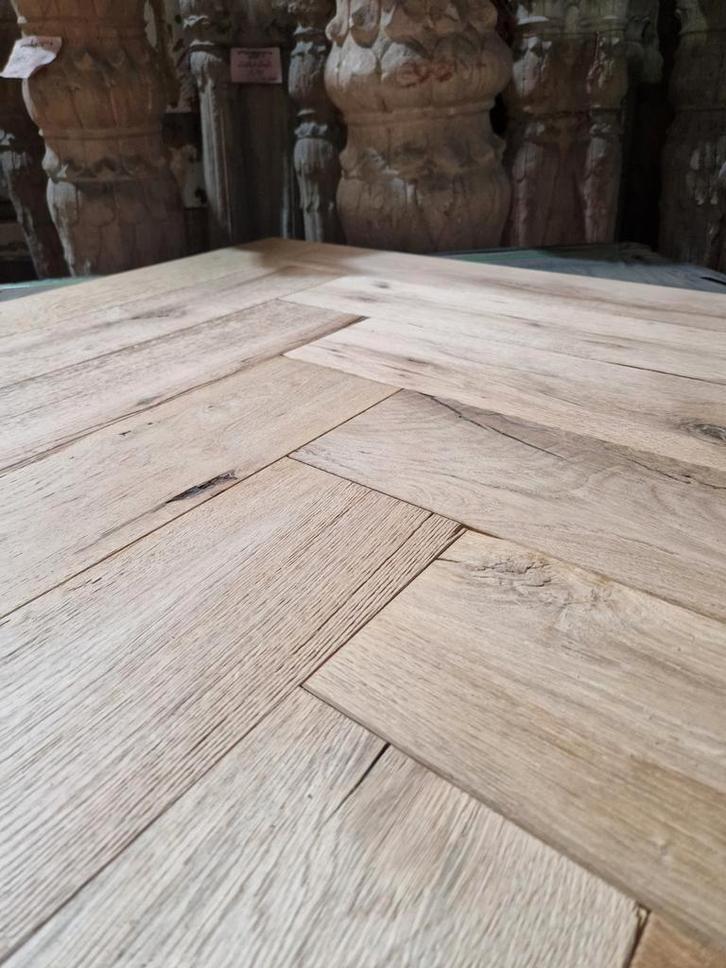 EIKEN BARNWOOD VISGRAAT VLOEREN VISGRAATPARKET!, Huis en Inrichting, Stoffering | Vloerbedekking, Nieuw, Parket, 75 m² of meer