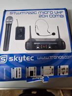 Skytec Microfoon - Draadloos!, Muziek en Instrumenten, Microfoons, Ophalen of Verzenden, Gebruikt, Zangmicrofoon, Draadloos