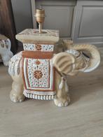 Mooie olifant retro vintage lampenpoot excl kap, Ophalen, Zo goed als nieuw, Stof, Minder dan 50 cm