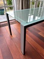 ARCO Graphic design glazen eetkamer tafel 240x90cm ZGAN, Huis en Inrichting, Tafels | Eettafels, 200 cm of meer, 50 tot 100 cm