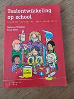 PABO boek - Taalontwikkeling op school, Zo goed als nieuw, Alpha, Marianne Verhallen, HBO