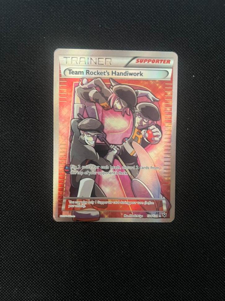 Team Rocket’s Handiwork - 124/124, Hobby en Vrije tijd, Verzamelkaartspellen | Pokémon, Nieuw, Losse kaart, Foil, Ophalen of Verzenden