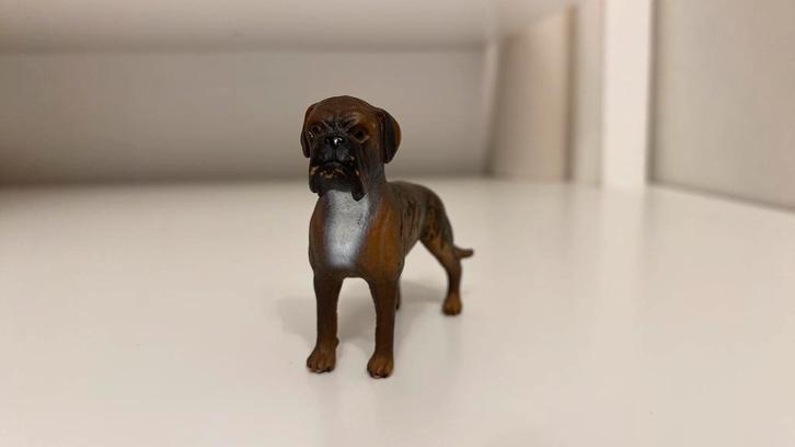 Schleich Boxer ~ 16389 10b, Verzamelen, Dierenverzamelingen, Beeldje of Figuurtje, Hond of Kat, Ophalen of Verzenden