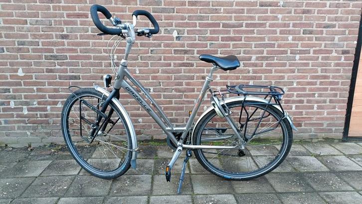 Sportieve Gazelle Fuente Dames fiets., Fietsen en Brommers, Fietsen | Dames | Damesfietsen, Gebruikt, Gazelle, Versnellingen, 56 cm of meer