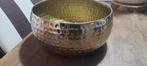 Warme goud/koper kleurige schaal Intratuin., Huis en Inrichting, Ophalen, Zo goed als nieuw, Rond, Overige materialen