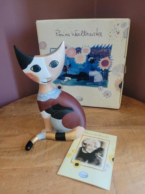 Porselein kattenbeeldje / Rosina Wachtmeister / poes Stella, Antiek en Kunst, Kunst | Designobjecten, Ophalen of Verzenden