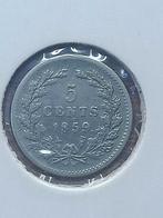5 cent 1859, Postzegels en Munten, Munten | Nederland, Zilver, Ophalen of Verzenden, Koning Willem III, Losse munt