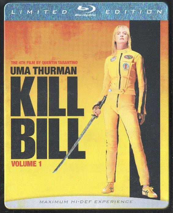 Kill Bill, STEELBOOK. Blu-ray., Cd's en Dvd's, Blu-ray, Gebruikt, Horror, Ophalen of Verzenden