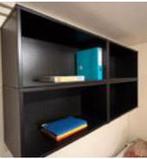 4 losse wandkasten hangkast IKEA bruin malm kallax, 25 tot 50 cm, Ophalen of Verzenden, Zo goed als nieuw