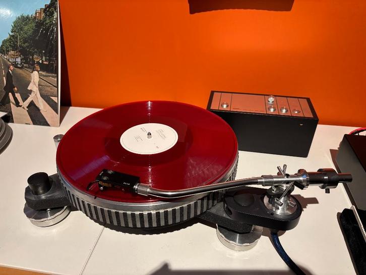 Micro Seiki DQX-1000 + STAX AU7, Audio, Tv en Foto, Platenspelers, Zo goed als nieuw, Overige merken, Ophalen