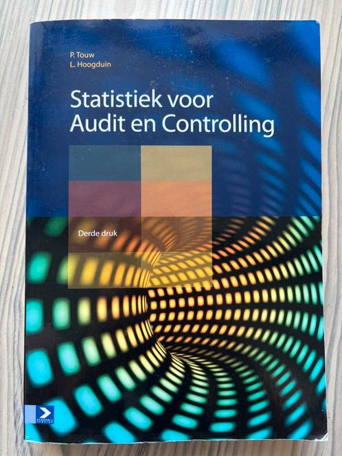P. Touw - Statistiek voor Audit en Controling Theorie, Boeken, Schoolboeken, Zo goed als nieuw, Nederlands, Overige niveaus, Ophalen of Verzenden
