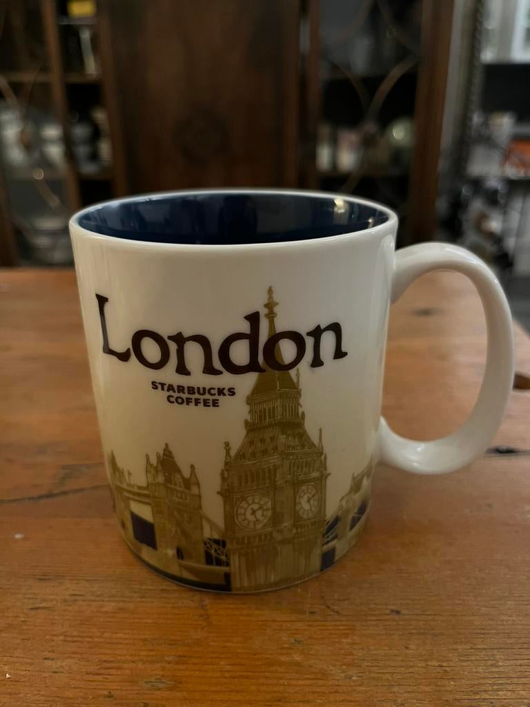 Starbucks Collector’s mok London, Ophalen of Verzenden, Zo goed als nieuw, Overige stijlen, Kop(pen) en/of Schotel(s)