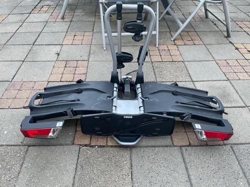 Thule EasyFold 932 Fietsendrager 2 fietsen Kantelbaar, Auto diversen, Fietsendragers, Zo goed als nieuw, Trekhaakdrager, 2 fietsen