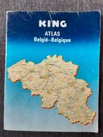 King atlas België, Boeken, Atlassen en Landkaarten, Gelezen, Ophalen of Verzenden, 1800 tot 2000, België of Luxemburg