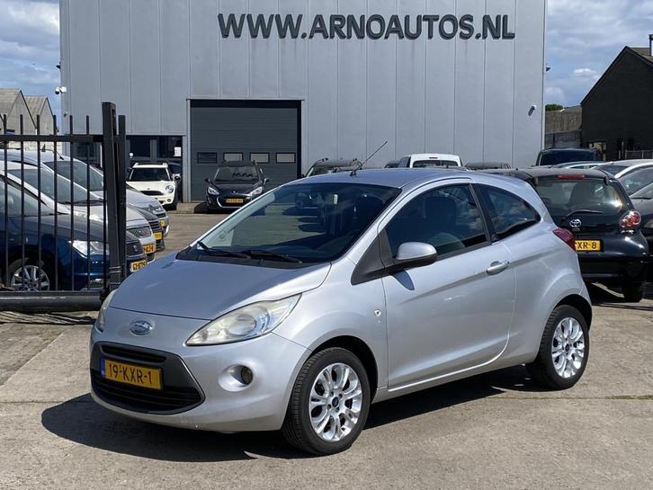 Ford Ka 1.2 Cool&Sound, AIRCO, STUURBEKRACHTIGING, APK TOT 1, Auto's, Ford, Bedrijf, Te koop, Ka, ABS, Airbags, Airconditioning