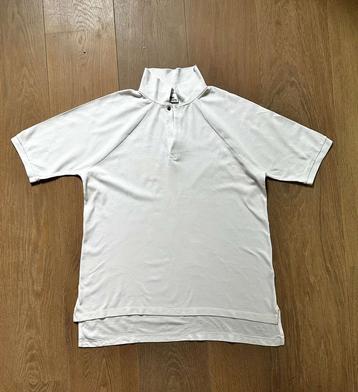 Witte Lacoste Polo Shirt - Maat M - Zo goed als nieuw beschikbaar voor biedingen