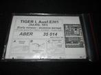 H-643,ABER 1-35,NO,35014,Tiger I Ausf. E/H1 (Sd.Kfz. 181), Overige merken, 1:32 tot 1:50, Overige typen, Nieuw
