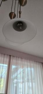 Hanglamp met halogeenverlichting, Ophalen, Gebruikt, 50 tot 75 cm, Glas