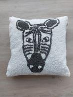 LIFETIME Kidsrooms Wild Life Kussen Sebra, Ophalen, Zo goed als nieuw, Wit, Vierkant