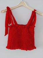Twee leuke korte topjes, Maat S, Ophalen of Verzenden, Zo goed als nieuw, Rood, .