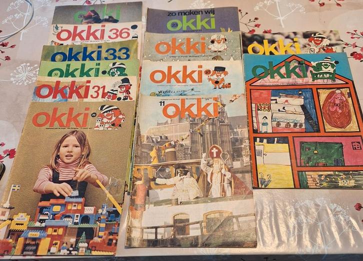 Oude Okki tijdschriften - Vintage Collectie, Verzamelen, Tijdschriften, Kranten en Knipsels, Tijdschrift, Nederland, 1960 tot 1980