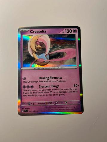 Pokemon Cresselia 021/064 SFA Holo beschikbaar voor biedingen