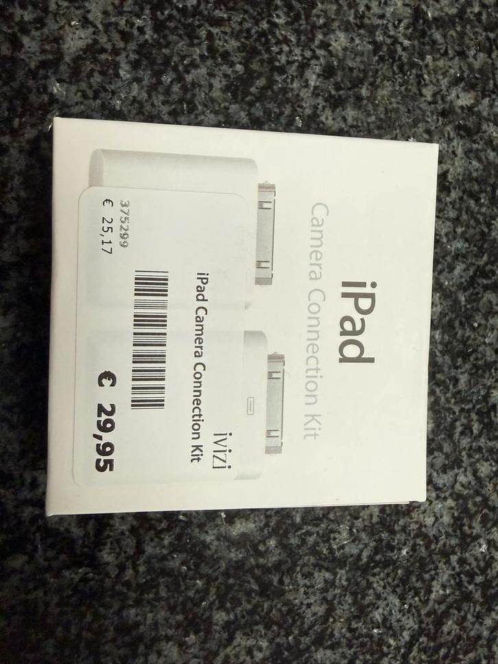 Apple iPad Camera Connection Kit - Nieuw in doos, Computers en Software, Apple iPads, Nieuw, Apple iPad, 10 inch, 16 GB, Wit, Ophalen of Verzenden