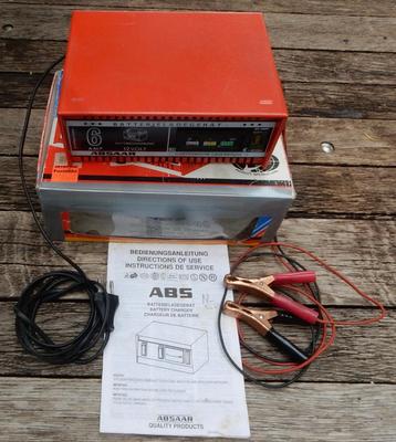Absaar acculader 6 AMP 12 Volt Kema keur TÜV beschikbaar voor biedingen