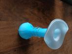Murano vaas in aqua / blauw, model Jack in the pulpit, Antiek en Kunst, Curiosa en Brocante, Ophalen of Verzenden