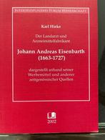 Informatieboek over Johann Andreas Eisenbarth (1663-1727), Ophalen of Verzenden, Gelezen, Zie beschrijving, Europa