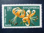 Postzegels Albanië 1970 nr. 1409 bloemen - cw € 3,00 postfr., Ophalen of Verzenden, Overige landen, Postfris