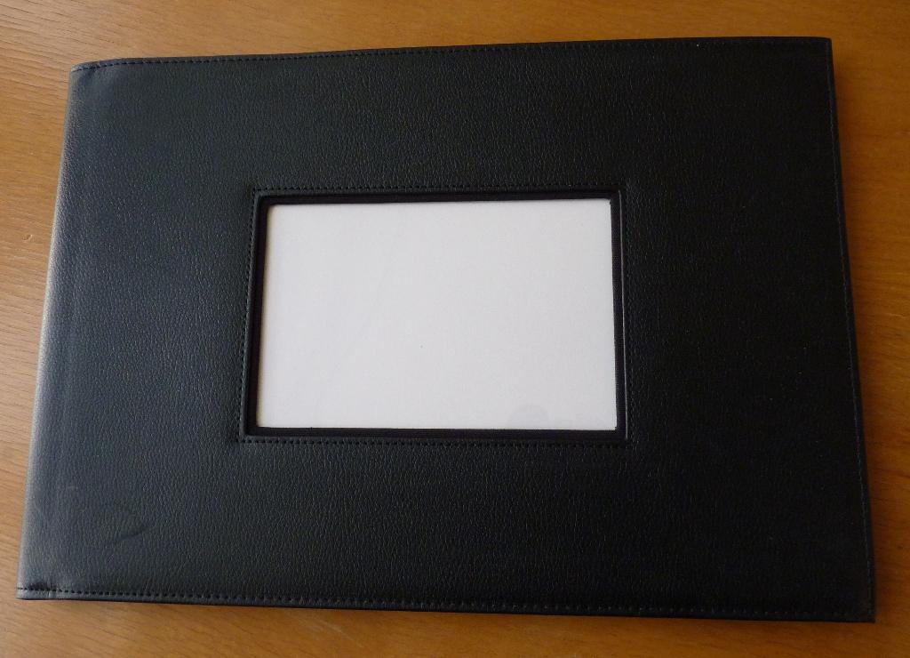 Fotoalbum in leder-look. Flipflap sleeves 80 foto`s 10x15 cm, Ophalen of Verzenden, Nieuw, Fotoalbum