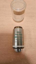 Nikon Plan Fluor 100x/1.30 oil PH3 DLL, Audio, Tv en Foto, Optische apparatuur | Microscopen, Ophalen of Verzenden, Gebruikt, 1000x of meer