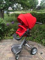 Stokke wandelwagen met alles erbij, Zo goed als nieuw, Combiwagen, Verstelbare duwstang, Ophalen