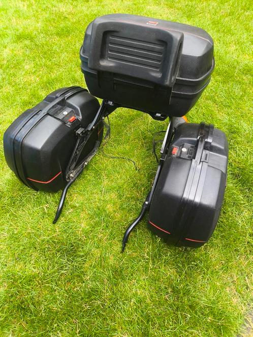 Kofferset GIVI voor op de motor, Motoren, Accessoires | Koffers en Tassen, Zo goed als nieuw, Ophalen