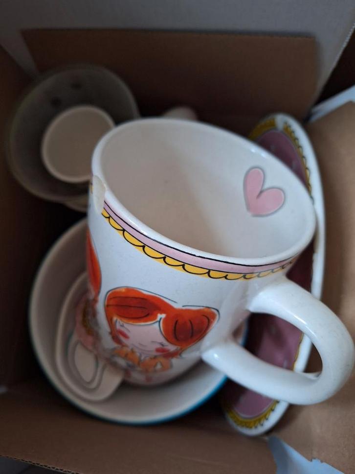 Beschadigd Blond Amsterdam servies - Mozaïek project, Huis en Inrichting, Keuken | Servies, Gebruikt, Overige typen, Blond Amsterdam