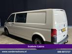 Volkswagen Transporter 2.0 TDI L2H1 Dubbele Cabine Euro6 Air, Auto's, Voorwielaandrijving, Stof, Gebruikt, 4 cilinders