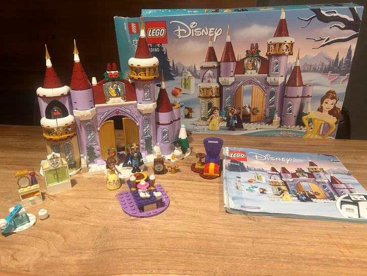 LEGO Disney Belle en het Beest Kasteel 43180, Kinderen en Baby's, Speelgoed | Duplo en Lego, Zo goed als nieuw, Lego, Complete set
