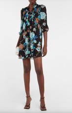 DIANE VON FURSTENBERG Blauw zwart tuniek jurk  MAAT S - 36, Blauw, Ophalen of Verzenden, Zo goed als nieuw, Maat 36 (S)
