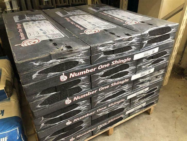 Dak shingles zwart - €34,95 per pakket van 3m², Doe-het-zelf en Verbouw, Overige Doe-het-zelf en Verbouw, Nieuw, Ophalen of Verzenden