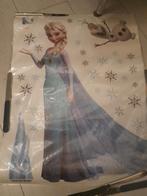 Frozen muursticker 60x40cm sticker disney muurdecorat, Ophalen of Verzenden, Zo goed als nieuw, Overige typen